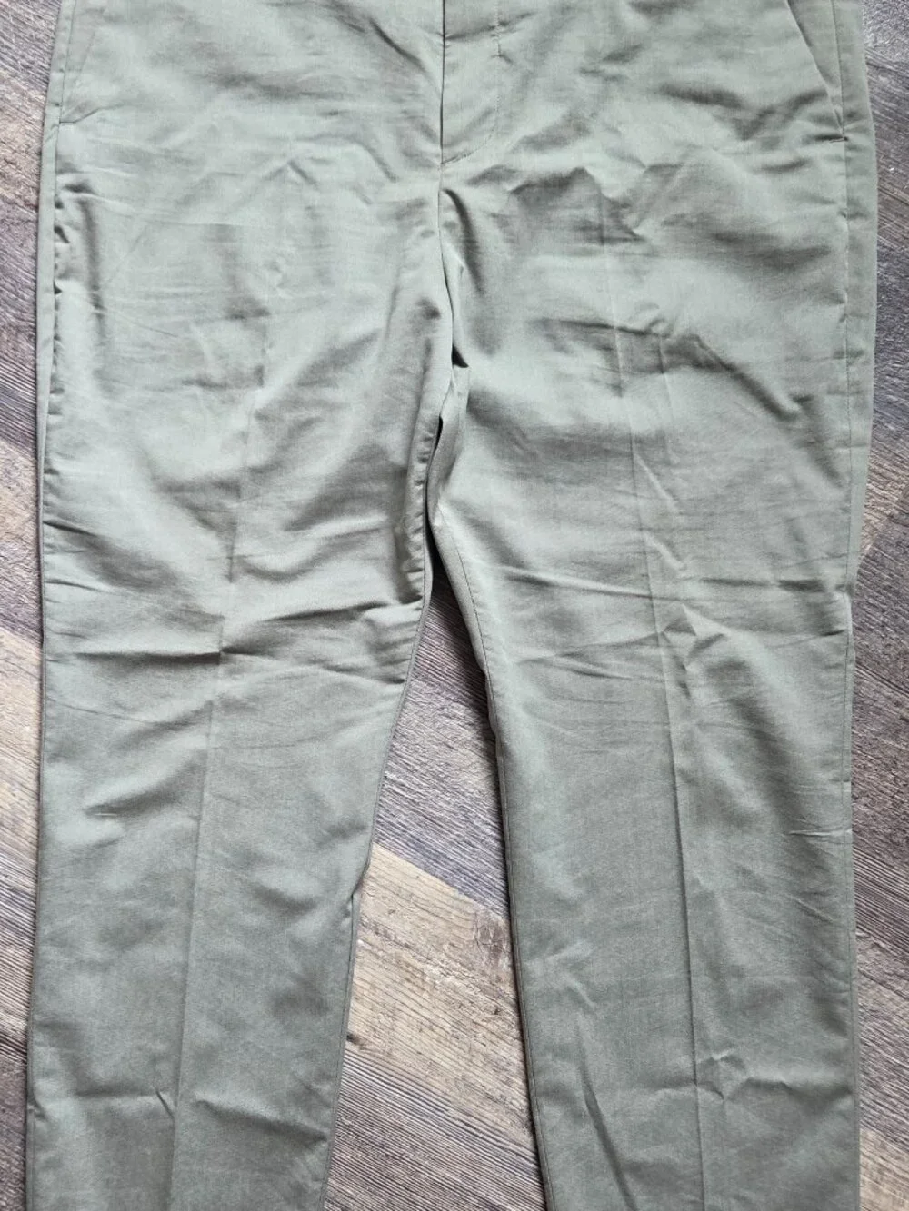 Express Mens Pants Sage Green Size 36x30 Extra Slim